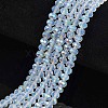 Electroplate Glass Beads Strands LS-EGLA-A034-J2mm-L07-1
