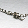 Tarnish Resistant 304 Stainless Steel European Round Snake Chains Bracelets LS-STAS-J015-08-2