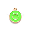 Alloy Enamel Pendants ENAM-S124-01B-06C-2