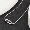 304 Stainless Steel Serpentine Chain Necklaces NJEW-K255-33P-3
