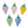 Glass Pendants PALLOY-JF03003-1