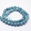 Natural White Jade Imitation Amazonite Beads Strands X-G-F364-16-6mm-2