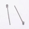 Tarnish Resistant 304 Stainless Steel Ball Head Pins STAS-K146-045-21x0.7mm-1