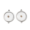 304 Stainless Steel & Mustard Seed Connector Charms SA-CBA5608-04P-1
