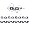 Brass Cable Chains CHC-034Y-B-6