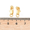 Brass Lobster Claw Clasps X-KK-KK801-G-5