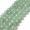 Natural Green Aventurine Beads Strands G-B022-11C-1