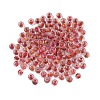 130Pcs 10G Transparent Glass Seed Beads GLAA-V001-07F-1