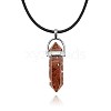 Synthetic Goldstone Pendant Necklaces IC1467-3-1