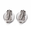 Tarnish Resistant 304 Stainless Steel Clip-on Earring Setting STAS-P249-23B-P-2