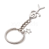 Alloy & Stainless Steel Keychain KEYC-JKC00901-4