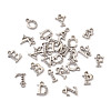 Alloy Rhinestone Charms ALRI-TA0001-04P-17