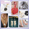 20Pcs Natural Pearl Pendants PALLOY-GA00015-6