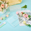 20Pcs Plastic Packing Boxes with Hinged Lid CON-GO0001-09-4