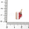 Spray Painted Brass Charms KK-CBAEB58-02A-3