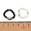 Adjustable Resin & Alloy Finger Rings for Women AL-CBA1A3E-03-3