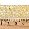 Transparent Spray Painting Crackle Glass Beads Strands GLAA-NH0001-05C-4