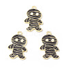 Alloy Enamel Pendants ENAM-G212-10G-3