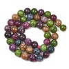 Natural Dyed White Jade Beads Strands GG-CBAEB22-B01-8mm-15-5