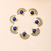 Bohemia Style Natural Lapis Lazuli Pendants BOHO-PW0001-060C-02-1