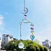 Alloy Moon & Branches Hanging Ornaments PW-WG23D97-01-5