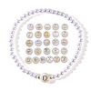 White Imitation Pearl Bracelet NN7430-8-1