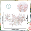 3D Flower Organgza Polyester Embroidery Ornament Accessories DIY-WH0297-20D-2