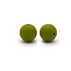 Round Food Grade Eco-Friendly Silicone Beads SI-JX0066A-23-1