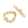 Brass Toggle Clasps KK-K391-01G-2