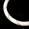 Braided Round Polyester Cord Bracelet Makings FB-CBAEDA0-01P-26-2