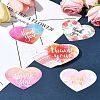 Coated Paper Thank You Greeting Card DIY-FS0007-76D-11