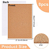 Self-adhesive Sticker Cork Board AJEW-WH0098-22A-2