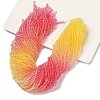 Transparent Painted Glass Beads Strands DGLA-A034-T3mm-A07-1