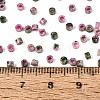Opaque Picasso Cylinder Glass Beads SEED-Q039-06A-08-4