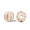 Vintage Porcelain Corrugated Beads PORC-N013-11T-2