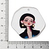 Acrylic Pendants MACR-C031-06B-3