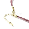 3.5MM Polyester Metallic Cord Braided Cord Necklace Making FB-CBAA152-01G-3
