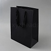 Rectangle Paper Gift Storage Tote Bags with Handle X1-ABAG-TAC0005-04C-02-1