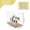 3-Tier Plastic Action Figure Riser Display Cases ODIS-WH0086-112A-2