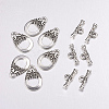 Tibetan Style Toggle Clasps LS-AC2014-3