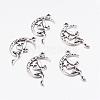 Zinc Alloy Fairy Sprite Charms PALLOY-A18526-AS-LF-2