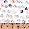 Baking Paint Transparent Glass Beads DGLA-T004-07L-4