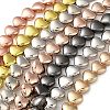 Electroplate Glass Beads Strands EGLA-H109-12-03-1