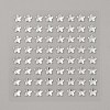 Star Transparent Acrylic Rhinestone Stickers STIC-TAC0001-002A-1