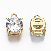 Glass Rhinestone Charms KK-N231-194-NF-3