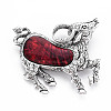 Sheep Alloy Brooch PALLOY-N166-003-B01-RS-2