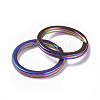 Ion Plating(IP) 304 Stainless Steel Split Key Rings STAS-L216-09C-2