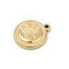 304 Stainless Steel Pendants STAS-D366-01D-G-2