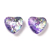 Resin Imitation Opal Cabochons RESI-H148-12-2