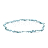 Natural Apatite Beaded Stretch Bracelet BJEW-JB08484-06-1